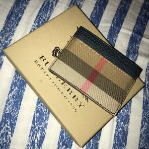 Burberry card holder